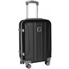 Čierny kufor s rozmermi 65 x 39 x 24 cm - 56l