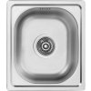 Kuchinox Mika, 1-komorový nerezový drez 330x380x180 mm, hladký dekor, oceľová, LAV-SQB_010T