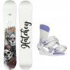 Hatchey Eternity dámsky snowboard + Gravity Fenix white/lavender viazanie - 143 cm + S (EU 37)