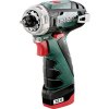 Metabo POWERMAXX BS BASIC 600984500 aku vŕtací skrutkovač 12 V 2.0 Ah Li-Ion akumulátor + 2. akumulátor, vr. nabíjačky, + púzdro; 600984500