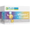 PLUS LEKÁREŇ Vitamín C + D3 + zinok tbl 1x90 ks