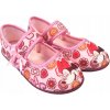 Papuče na suchý zips baleríny 10023 MYSZKA MINNIE 26