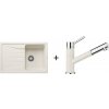 Blanco SET 08-D 24 drez silgranit SONA 45 S 78x50 cm Biela Soft+batéria Kano-S Biela Soft 527149+526953
