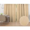Biante Dekoračný záves PML-050 Béžovo oranžový melír 145x170 cm