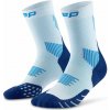 CEP Core Run Socks 5.0 Mid Cut vysoké ponožky pánské Barva: ice/blue, Velikost: IV