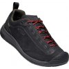 Pánske semišové kožené tenisky Keen Jasper II WP Men black/raven 10,5UK