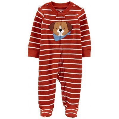 CARTER'S Overal na zips Sleep&Play Dog Red chlapec