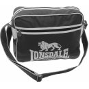 Lonsdale 2 Stripe Flight bag black/White