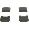BOSCH Sada brzdových platničiek kotúčovej brzdy 0986466302