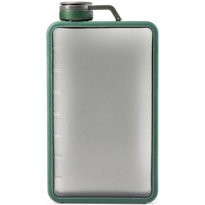 GSI Outdoors Boulder Flask 475ml - průhledná placatka mountain view