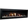 BIO FLAME biokrb Easy XL Open Čierny 140x40 cm