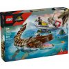 LEGO 76974 Misia na lodi s mosasaurom z kociek, Novinka