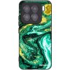 Picasee silikónový čierny obal pre Xiaomi 15 - Green Gold