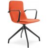 LD SEATING Konferenčná stolička FLEXI LIGHT CHL BR F90-BL