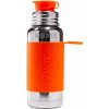 Pura TERMO nerezová fľaša so športovým uzáverom 475ml Oranžová