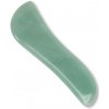 NonDolens Masážny kameň ® Gua Sha v tvare S - Aventurín 11 x 3 cm
