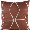 Takoy Zamatová obliečka na vankúš BLINK 28 so striebornou geometrickou potlačou-HF-391052 | 45 x 45 cm