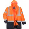 PORTWEST Portwest S766 Essential 5 v 1 bunda ​Oranžová-Navy, XXXL