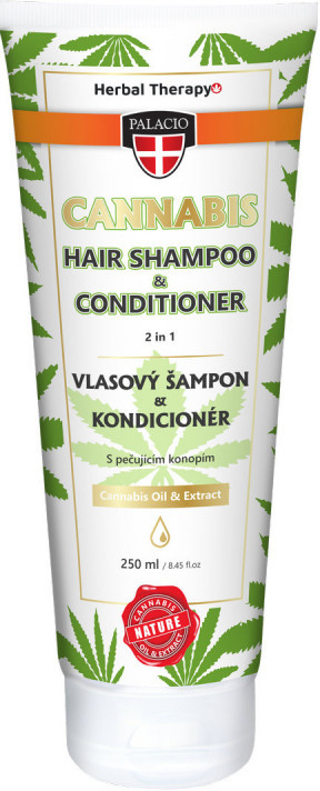 Palacio Konopný vlasový šampón + kondicionér 2v1 250 ml