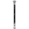 Lezyne ABS Flex Hose With Valve Core Road Black/Silver