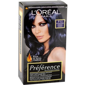 L'Oréal Préférence Féria P12 intenzívna čiernomodrá