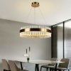 NEDES LED krištáľový luster + diaľkový ovládač 50W - J6301/C