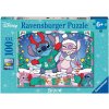Ravensburger 120040309 Disney Stitch o Vánocích 100 dielov