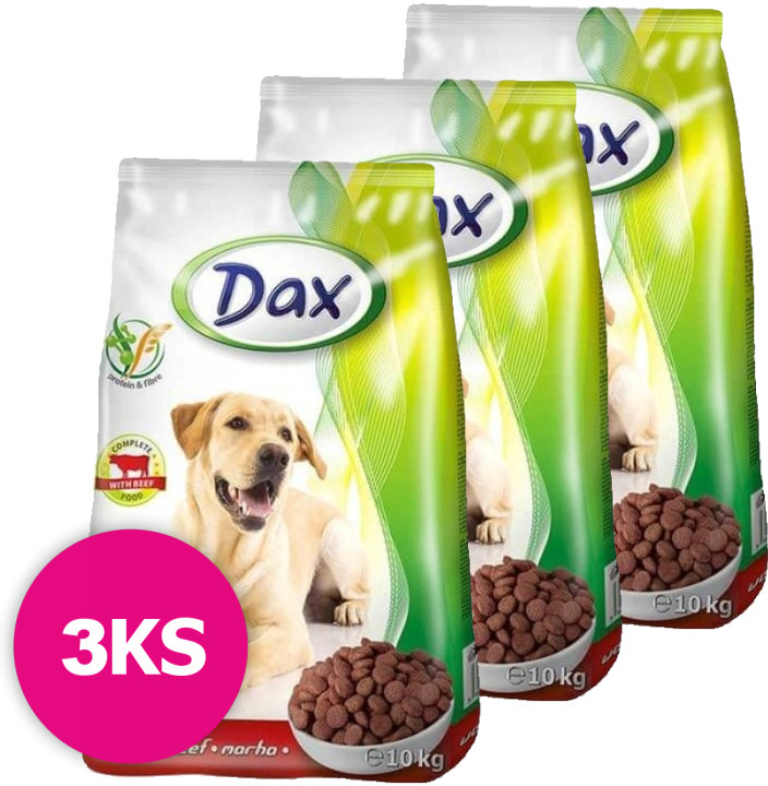 Dax Dog Hovädzie 3 x 10 kg