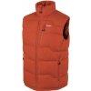 Pánska páperová vesta na zips Husky Deep M dark orange, L