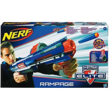 Nerf Elite rozložiteľná puška s bubnovým zásobníkom