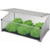 GARDEN LINE Mini skleník/záhon 100 x 60 x 30/40 cm vyrobený z polykarbonátu TUN3972