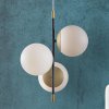 Maytoni Závesná lampa Nostalgia, 3-plameňová - MOD048PL-03G