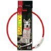 Obojok DOG FANTASY svetelný USB červený 65cm 1ks
