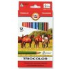 KOH-I-NOOR Farebné ceruzky KOH 3142/12 Triocolor, kôň