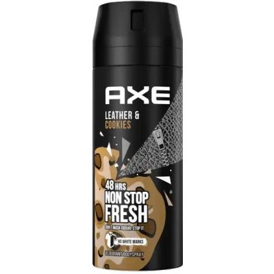 Axe Collision Leather & Cookies, pánsky dezodorant v spreji 150 ml, Cookies