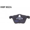 Sada brzdových platničiek, vždy 4 kusy v sade SKF VKBP 80224 (VKBP80224)