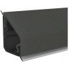Cucine Ukončovacia lišta nástenná, Seattle Steel, 640 × 24 × 16 mm, 5116121