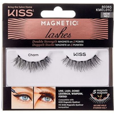 KISS Magnetické riasy ( Magnetic Lash es Double Strength ) (Variant 01 Charm)