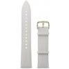 Garett univerzální řemínek 20 mm, bílý, eko kůže STRAP_WHT_LTH_20MM