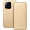 Puzdro / obal na Xiaomi 13 zlaté - kniha Dual Pocket