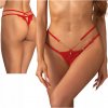 Obsessive Tangá Matildea Crotchless červené
