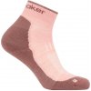 Icebreaker dámske ponožky Merino Hike+ Light Mini Blush/Summit