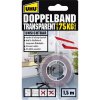 UHU 45375 45375 obojstranná lepiaca páska UHU® priehľadná (d x š) 1.5 m x 19 mm 1 ks; 45375