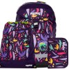 Ergobag Školský ruksak prime Jungle Lumi, SET batoh+peračník+vak