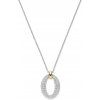 TI SENTO strieborný náhrdelník kruh 34092ZY/42