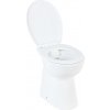 SHUMEE WC bez okraja mäkké zatváranie o 7 cm vyššie keramika biele