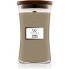 Woodwick Cashmere vonná sviečka s dreveným knotom 609,5 g