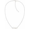 Calvin Klein Jemný oceľový náhrdelník s kryštálmi 35000185
