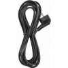 Flexo šňůra PVC 3× 1,0mm2, 5m, černá S18315