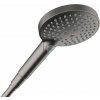 Hansgrohe Raindance Select S Sprchová hlavica, 3 prúdy, EcoSmart, kefovaný čierny chróm 26515340-HG